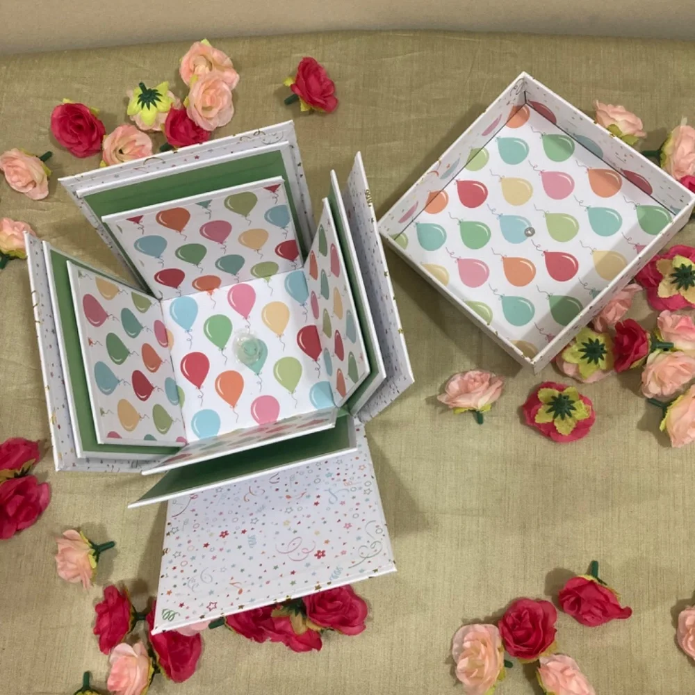 Send A Cake Explosion Birthday Gift Box. Box Only